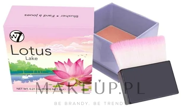 Румяна для лица W7 Powder Blusher The Boxed Blusher, оттенок Lotus