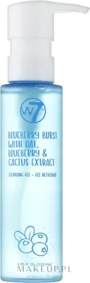 Гель для умывания лица W7 Blueberry Burst Cleansing Gel с черникой и овсом 120 мл