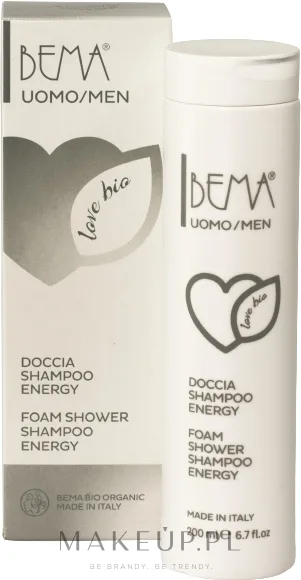 Шампунь-пенка для душа Bema Cosmetici Energy с органической чёрной смородиной, 200 мл, Италия