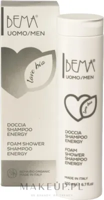 Шампунь-пенка для душа Bema Cosmetici Energy с органической чёрной смородиной, 200 мл, Италия