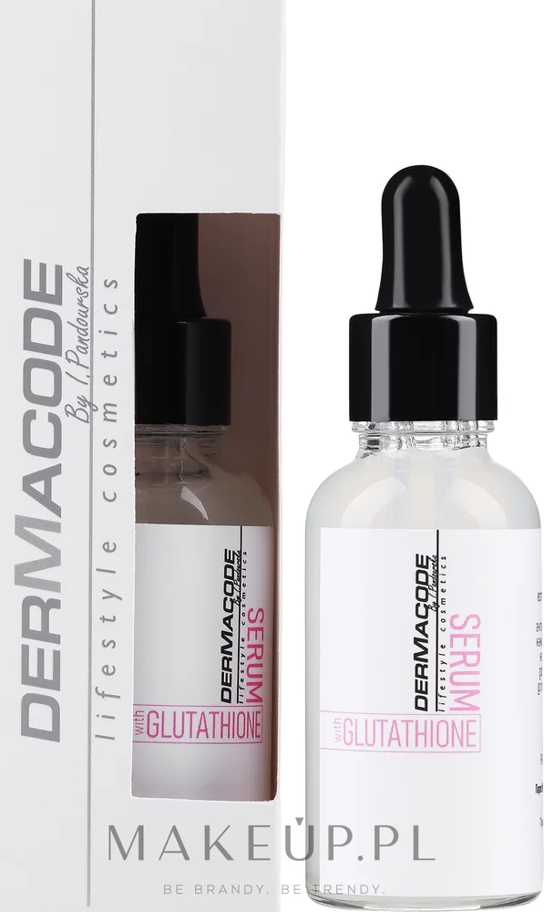 Dermacode By I.Pandourska Dermacode By I.Pandourska Serum With Glutathione - Сыворотка для лица Dermacode с глутатионом антиоксидантная для ровного тона 30 мл