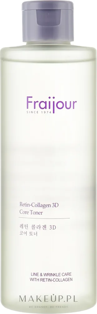 Укрепляющий тоник Fraijour Retin-Collagen 3D Core с коллагеном, пептидами и ретиналем, 250 мл