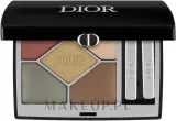 Тени для век Dior Diorshow 5 Couleurs палетка, оттенок 343 - Khaki — фото 1