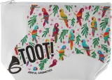 Косметичка Toot! Parrot холст с попугаем 22х15х6 см — фото 1
