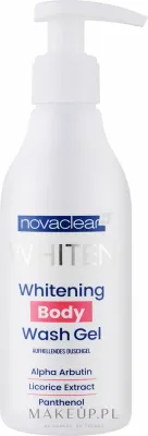 Отбеливающий гель для душа Novaclear Whiten против пигментации, 200/500 мл