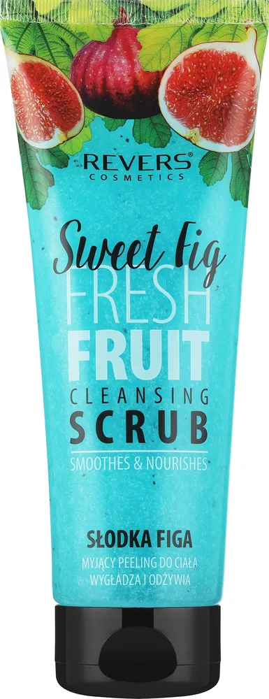 Скраб для тела Revers Sweet Fig Fresh Fruit Cleansing Scrub с экстрактом инжира и таурином, 250 мл