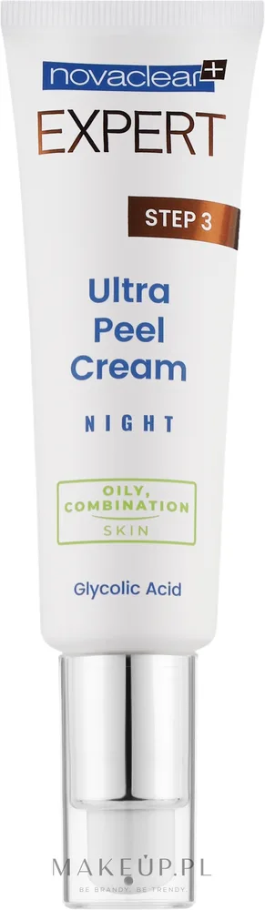 Крем-пилинг для лица Novaclear Expert Ultra Peel с гликолевой кислотой 10% для жирной кожи 50 мл