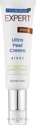 Крем-пилинг для лица Novaclear Expert Ultra Peel с гликолевой кислотой 10% для жирной кожи 50 мл