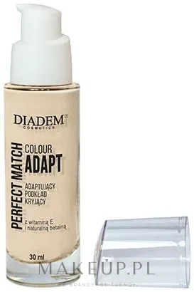 Тональный флюид Diadem Perfect Match Color Adapt стойкий увлажняющий, 30 мл, оттенок 01