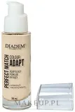 Тональный флюид Diadem Perfect Match Color Adapt стойкий увлажняющий, 30 мл, оттенок 01 — фото 1