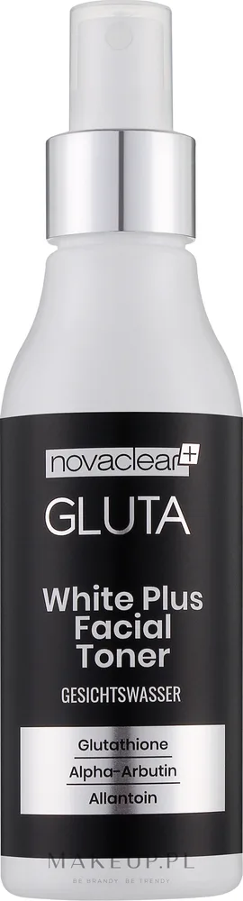 Тоник для лица Novaclear Gluta White Plus Facial Toner успокаивающий, разглаживающий, 100 мл