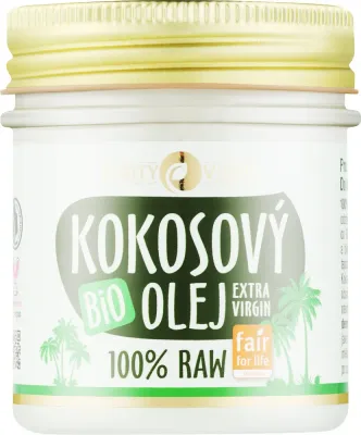 Кокосовое масло Purity Vision Bio Raw нерафинированное для тела и волос