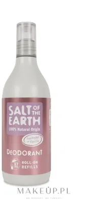 Натуральный минеральный дезодорант-ролик Salt of the Earth лаванда и ваниль (сменный блок)