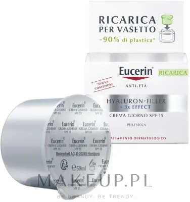 Крем для лица Eucerin Hyaluron-Filler 3x SPF 15 дневной сменный блок 50 мл