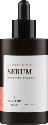 Сыворотка для лица Village 11 Factory Miracle Youth с ретинолом 0,1% и ниацинамидом обновляющая 50 мл