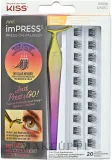 Набор накладных ресниц Kiss imPRESS Press on Falsies с пинцетом без клея — фото 1