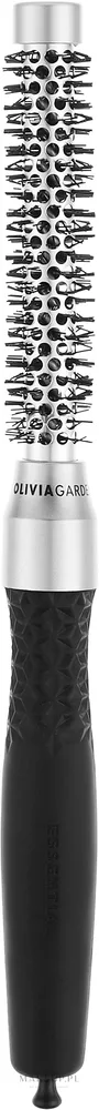Круглая термощётка для волос Olivia Garden Essential Blowout Classic Silver 10 мм