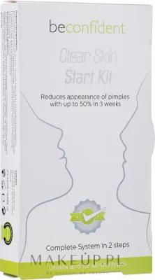 Набор Beconfident Clear Skin крем и гель для лица с лактоферрином 2x20 мл уценка упаковки