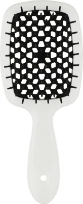 Щётка для волос Janeke Superbrush Small бело-чёрная