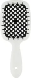 Щётка для волос Janeke Superbrush Small бело-чёрная — фото 1