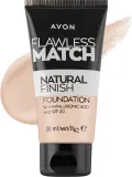 Тональный крем Avon Flawless Match Natural Finish SPF 20 натуральный увлажняющий, 30 мл, оттенок 228 г - Nude — фото 1