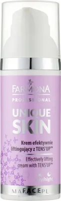 Крем для лица Farmona Professional Unique Skin лифтинг с TENS'UP для всех типов кожи 50 мл