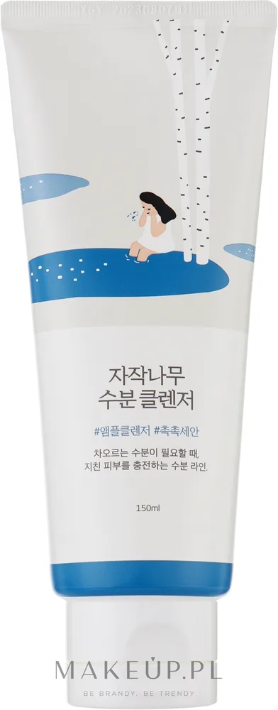 Увлажняющий гель для умывания Round Lab Birch Juice Moisturizing Cleanser с берёзовым соком 150 мл