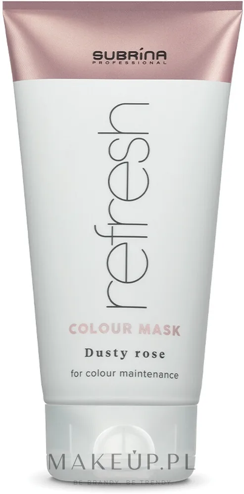 Маска для волос Subrina Professional Refresh Color Mask оттеночная, питательная, 150 мл, оттенок Platinum