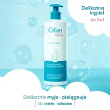 Гель для душа Oillan Baby 3 в 1 для купания, тела и волос, 400 мл — фото 4