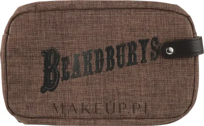 Косметичка Beardburys коричневая для барбер инструментов 23х14 см