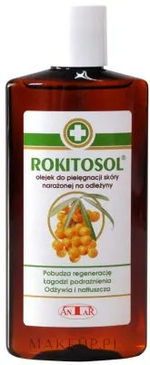 Масло для тела Kosmed Rokitosol с облепиховым маслом и жожоба уход за кожей лежачих больных 150 мл
