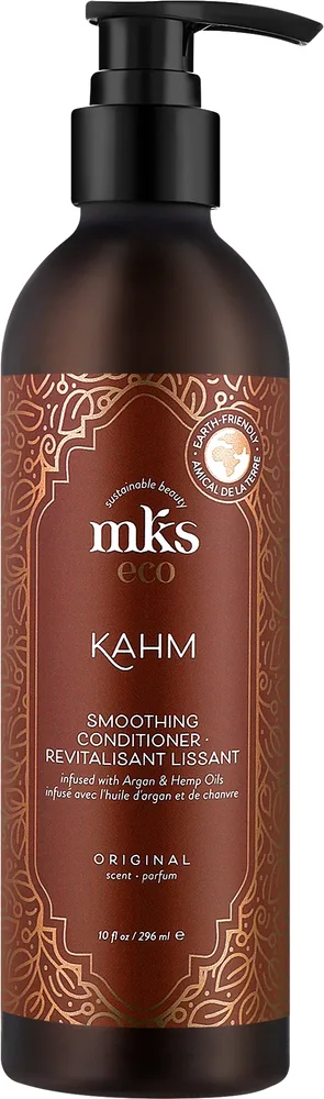 Разглаживающий кондиционер для волос MKS Eco Kahm Smoothing, с дозатором, 296 мл