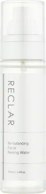 Reclar Re-Balancing Facial Peeling Water ревитализирующая пилинг-вода для лица с чайным деревом и зелёным чаем 100 мл