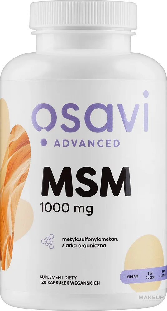 БАД Osavi / MSM 1000 mg, метилсульфонилметан 1000 мг, 60