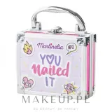 Детский набор косметики Martinelia Super Girl Mini тени помады и аппликаторы в кейсе — фото 2
