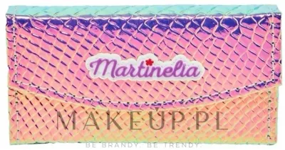 Детский набор косметики Martinelia Let's Be Mermaids палетка в голографическом кошельке-русалке