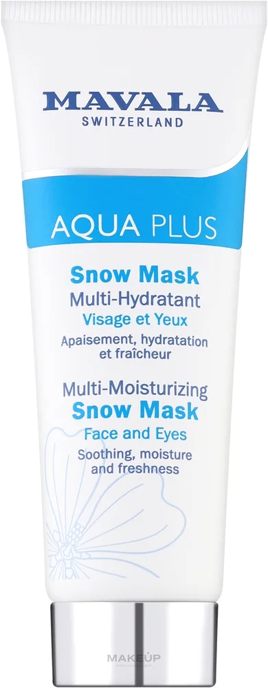 Мультиувлажняющая маска для лица Mavala Aqua Plus Multi-Moisturizing Snow Mask