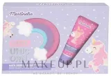 Набор детский Martinelia Little Unicorn бомбочка для ванны 150 г и лосьон для тела 60 мл — фото 2