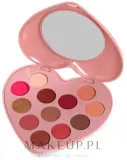 Палетка теней для век Magic Studio Love Vibes Heart Eyeshadow Palette в форме сердца — фото 2