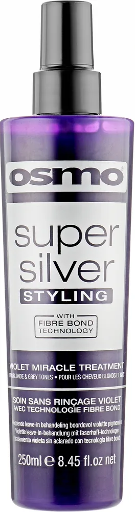 Серебристый тонирующий спрей для восстановления волос Osmo Super Silver Violet, 200 мл