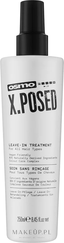 Несмываемый уход для волос без сульфатов Osmo X.Posed Leave-In Treatment, 250 мл