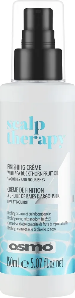 Крем для волос Osmo Scalp Therapy несмываемый, уход и укладка 2-в-1, с маслом облепихи, против пушения, 150 мл
