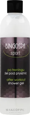 Гель для душа после тренировки BingoSpa After Workout с маслом перечной мяты, 300 мл