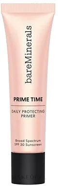База под макияж Bare Minerals Prime Time Daily Protecting Primer Mineral SPF 30 минеральная, кремовая, 30 мл