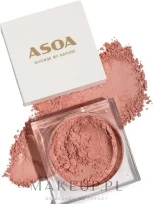 Asoa Mineral Blush румяна для щёк минеральные компактные шелковистая текстура для контуринга 6 г