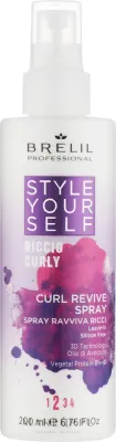 Спрей для вьющихся волос Brelil Style Yourself Curly Revive Spray, 200 мл