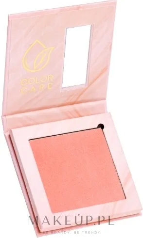 Color Care Matte Blusher румяна для лица компактные матовые матирующие с маслом авокадо и витамином Е 8 г, оттенок 02 - Coral