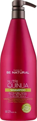 Шампунь Be Natural Nutri Quinua для волос после химических процедур с экстрактом киноа, 1000 мл