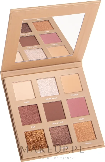 Палетка теней для век Color Care Eyeshadow Palette веганская, оттенок Coffee Nude
