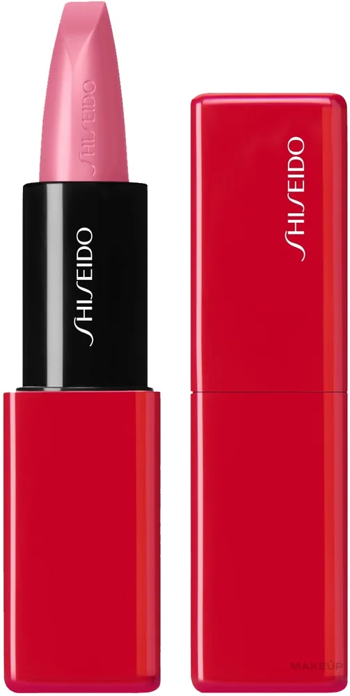 Гелевая помада для губ Shiseido Technosatin сатиновая, оттенок 407 - Pulsar Pink